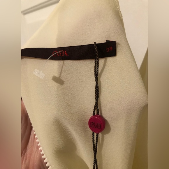 3 for $25 sz38 cream/black bodysuit - Picture 3 of 5